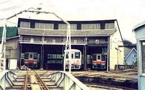 天竜浜名湖鉄道機関車扇形車庫