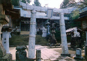 陶山神社鳥居