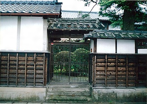 藤崎家住宅（赤松館）真中の門