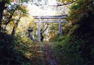 大神山神社石の大鳥居