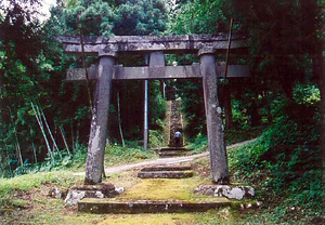 神明社稲荷鳥居