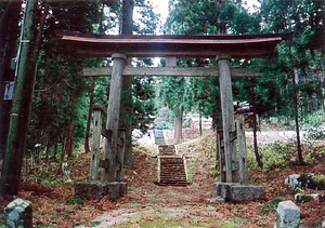 神明社両部鳥居