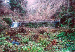 正法寺川北沢第一号石堰堤