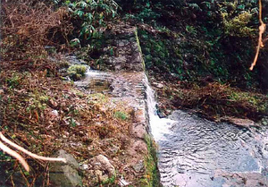 正法寺川北沢第二号石堰堤