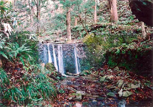 正法寺川狸沢第一号石堰堤