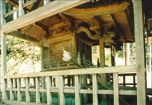 向山神社本殿