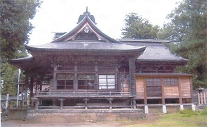 蒼柴神社拝殿