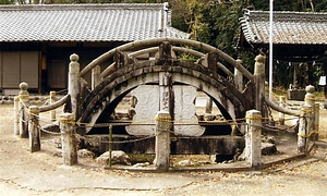 上の島神明神社太鼓橋