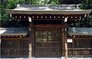 真清田神社北門及び透塀