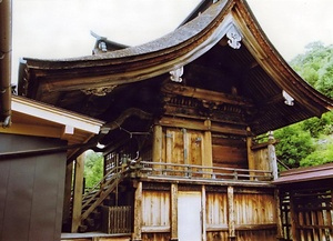 加佐美神社本殿