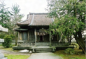 開市神社拝殿