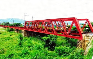 近江鉄道愛知川橋梁