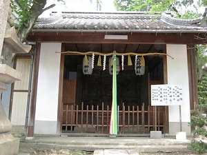 感田神社末社一之社本殿