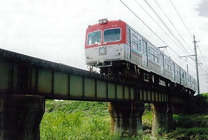 上毛電気鉄道粕川橋梁