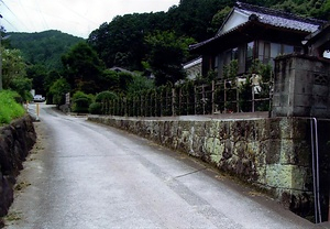 池田家住宅石垣