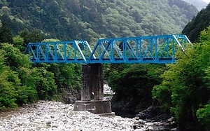 わたらせ渓谷鐵道第二渡良瀬川橋梁