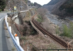 わたらせ渓谷鐵道深沢橋梁