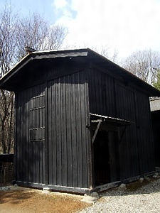 旧黒澤家住宅（旧所在　秋田県秋田市中通三丁目） 木小屋