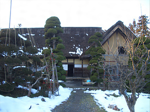 旧尾形家住宅（山形県上山市下生居）