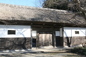 入野家住宅（栃木県芳賀郡市貝村） 表門