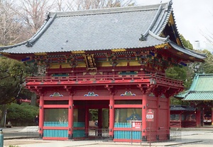 根津神社 楼門