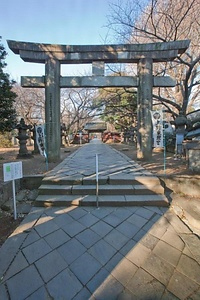 東照宮社殿 石造明神鳥居