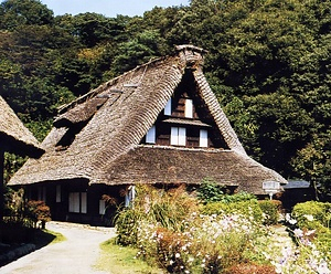 旧江向家住宅（旧所在　富山県東砺波郡上平村）