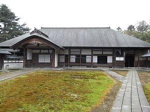 旧笹川家住宅（新潟県西蒲原郡味方村） 表座敷及び台所