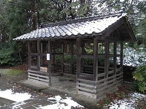 旧笹川家住宅（新潟県西蒲原郡味方村） 井戸小屋