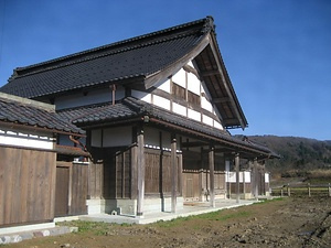 旧鯖波本陣石倉家住宅（旧所在　福井県南条郡南条町） 主屋