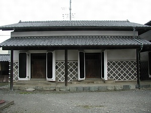 安藤家住宅（山梨県中巨摩郡甲西町） 南蔵