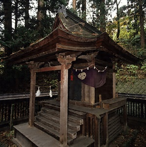 葛山落合神社本殿