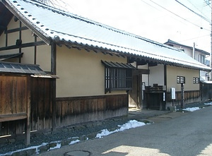 旧横田家住宅（長野県長野市松代町松代） 表門