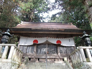 神明社 拝殿