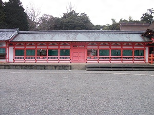 南宮神社 回廊　（右回廊）