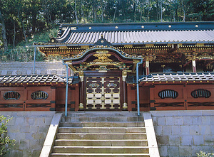 神部神社浅間神社 南中門