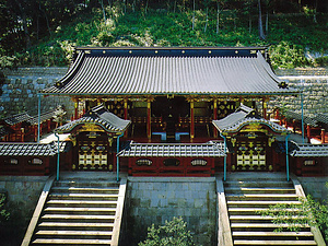 神部神社浅間神社 北中門