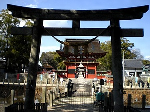 伊賀八幡宮 鳥居