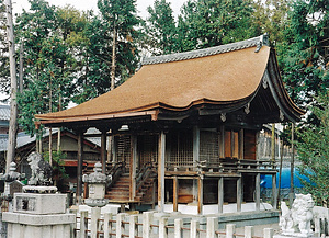 高木神社 本殿