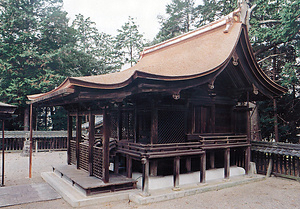 勝手神社本殿