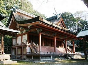 積川神社本殿