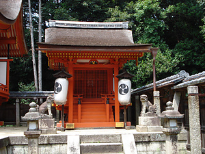 交野天神社末社八幡神社本殿