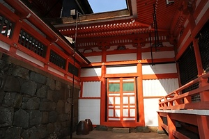 日御碕神社 日沈宮(下の宮)幣殿、拝殿