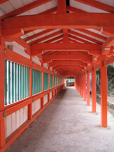 日御碕神社 日沈宮(下の宮)廻廊