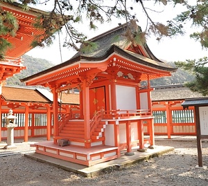 日御碕神社 日沈宮(下の宮)門客人社　（２）