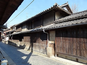 太田家住宅朝宗亭(広島県福山市鞆町) 門屋