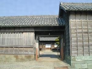 田中家住宅(徳島県名西郡石井町) 表門