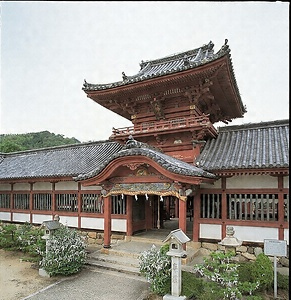 伊佐爾波神社 楼門