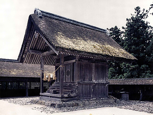 出雲大社 摂社門神社本殿（西）