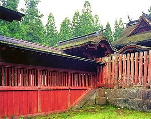 高照神社 中門